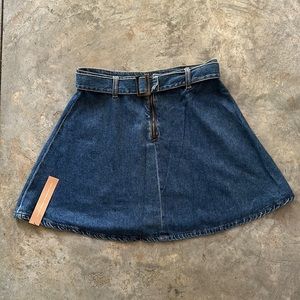 NWT 💙Denim Reformation Mini Skirt 💙